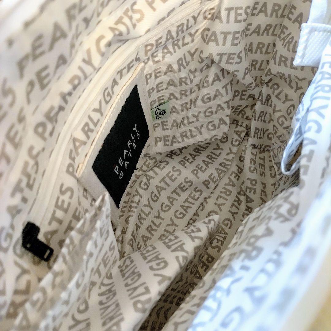 【最終価格です】PEARLYGATES ゴルフバッグ ホワイト FR