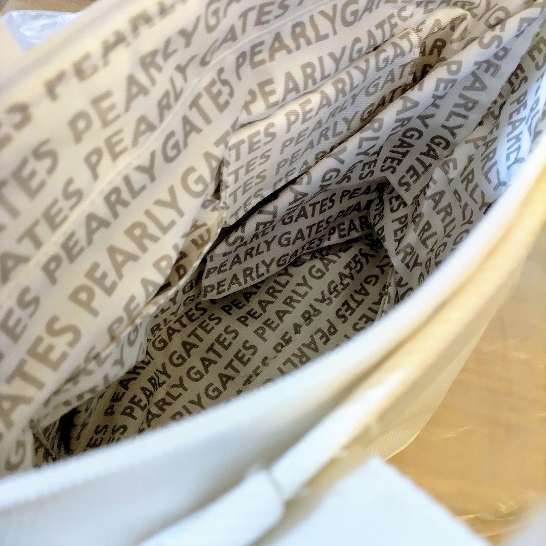 【最終価格です】PEARLYGATES ゴルフバッグ ホワイト FR