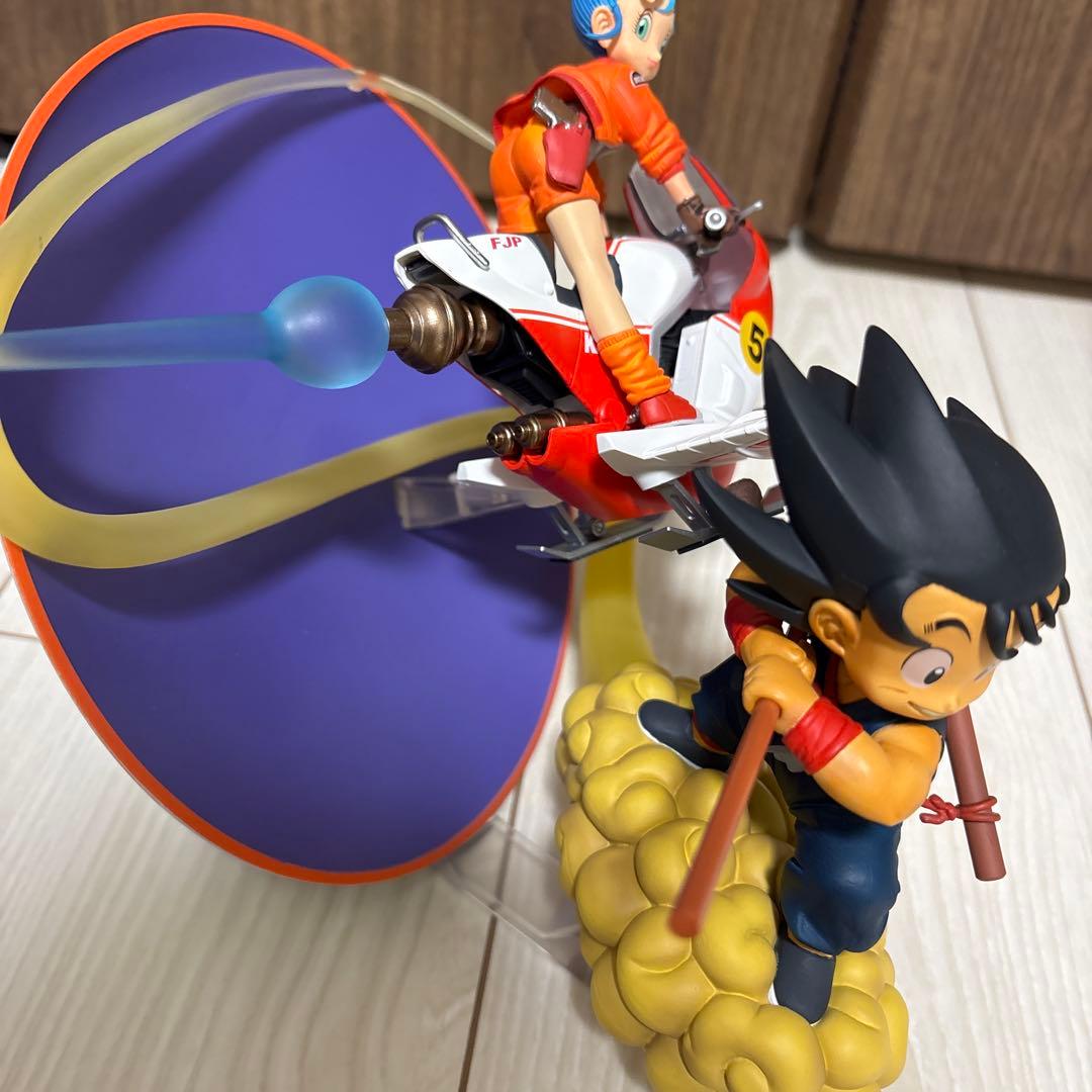 【開封品・外箱なし】フィギュアーツZERO 孫悟空＆ブルマ
