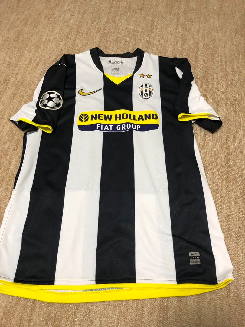 08 09 CL ユベントス　ホーム　デル・ピエロ　ゼニト戦実使用