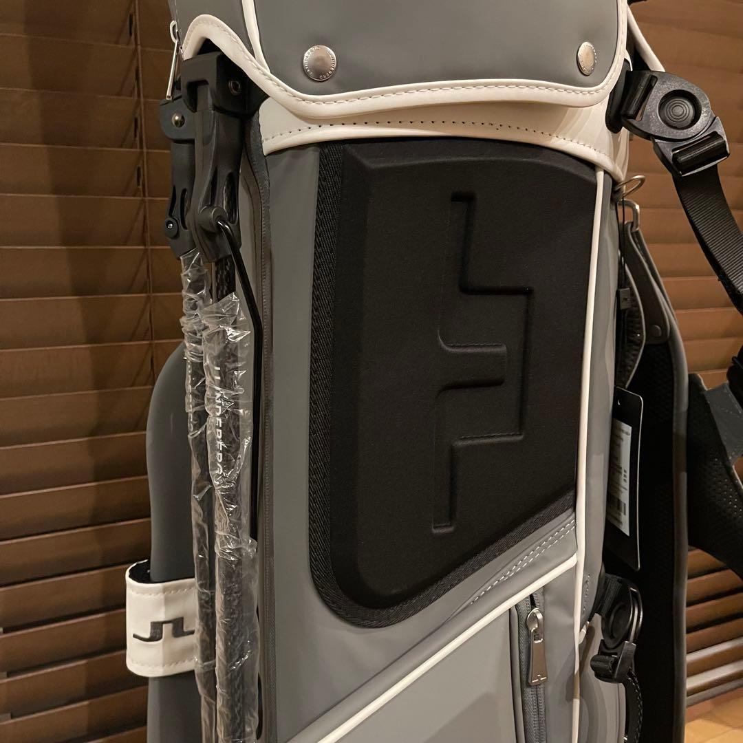 新作J.LINDEBERG ジェイリンドバーグ 高級 キャディバッグ カーボン灰