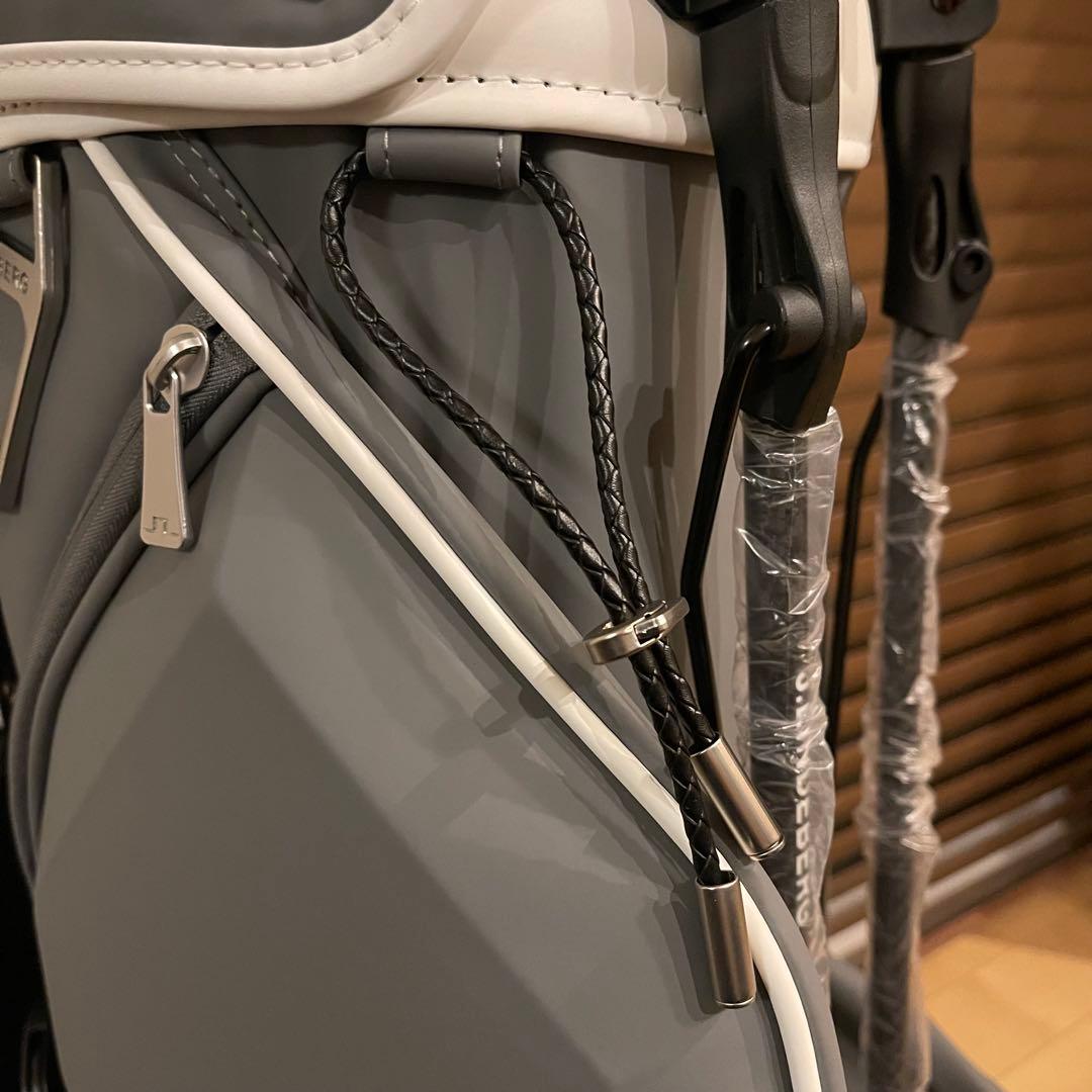 新作J.LINDEBERG ジェイリンドバーグ 高級 キャディバッグ カーボン灰