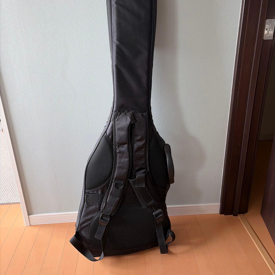 エレキベース ブルー 4弦 ケース付き