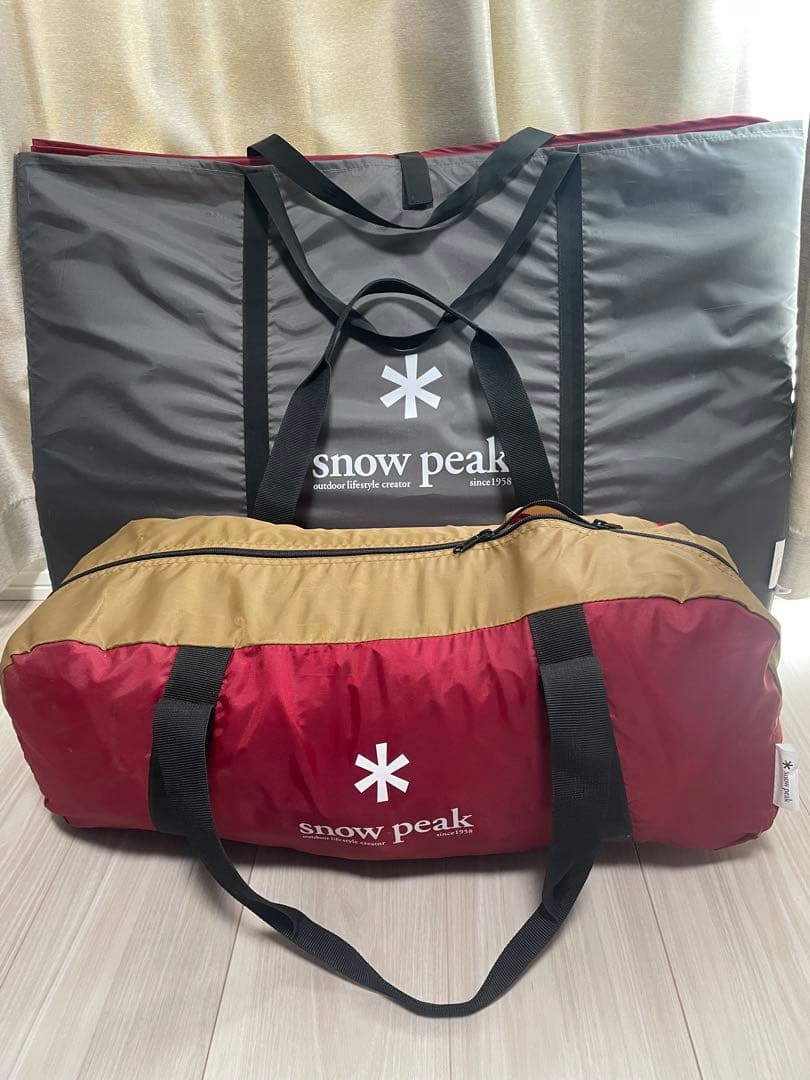  peak アメニティドームs フロアマットセット　使用4回