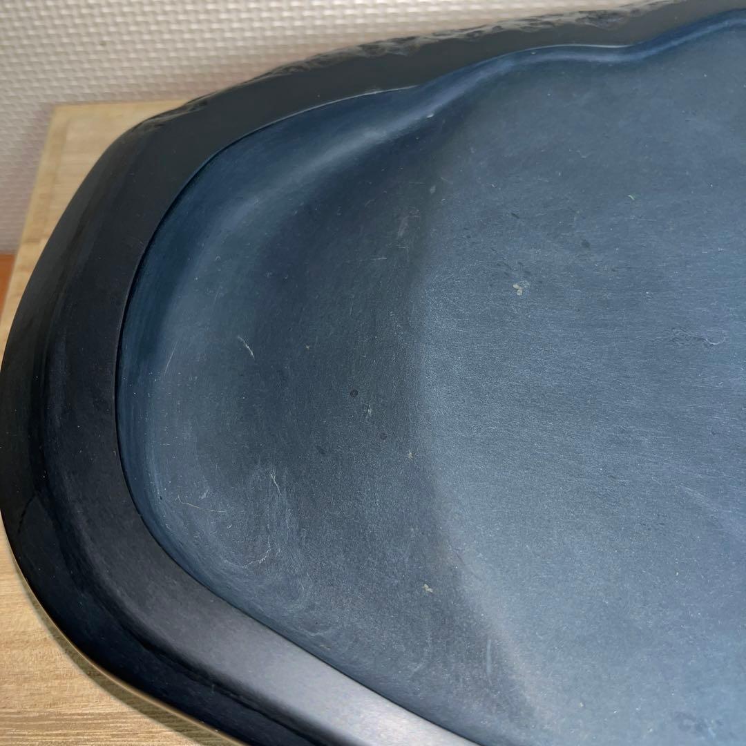 ⭕️土佐硯　小石硯　三原硯製作所　順作　特殊　超大型硯　縦234mm 4.4kg