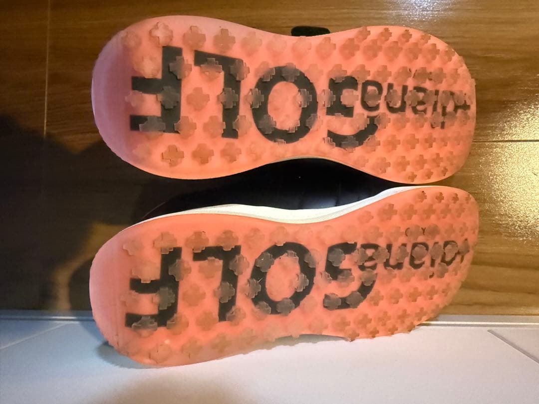 【美品】＋dianaGOLF Diana ゴルフシューズ 黒 23cm(2E)