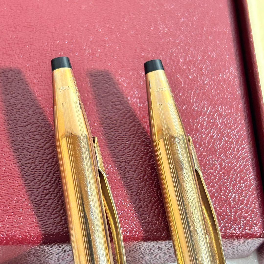 CROSS クラシックセンチュリー 旧ロゴ 14KT ボールペン＆シャープペン