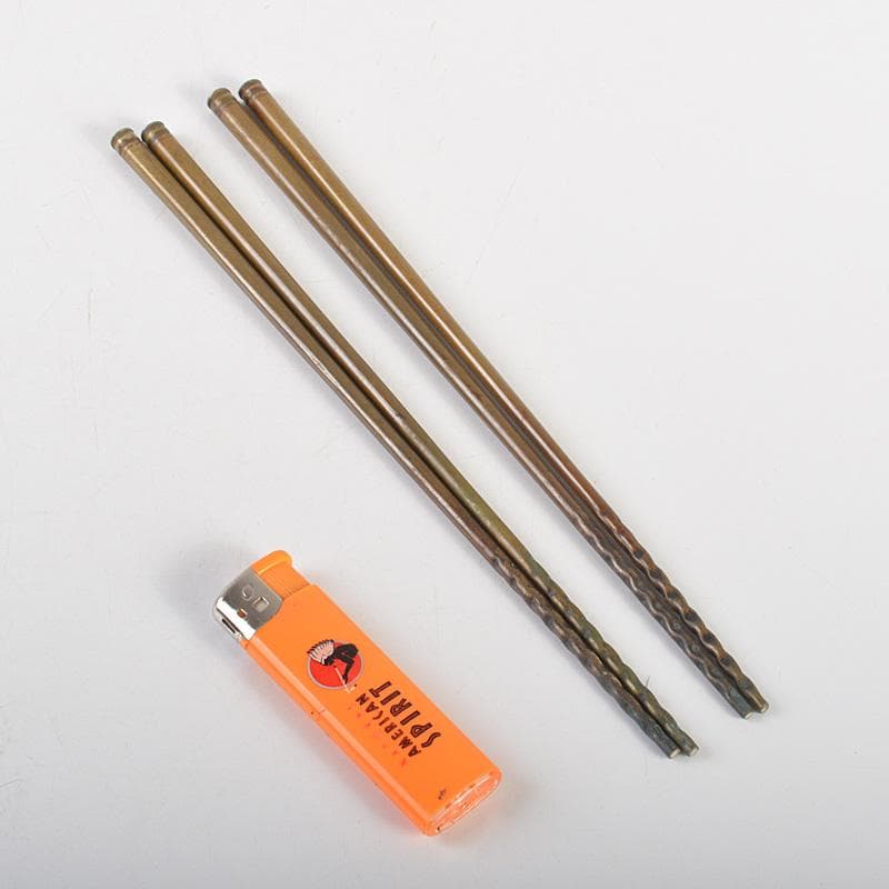 茶道具　銅製　火箸　2点まとめて　N　6692