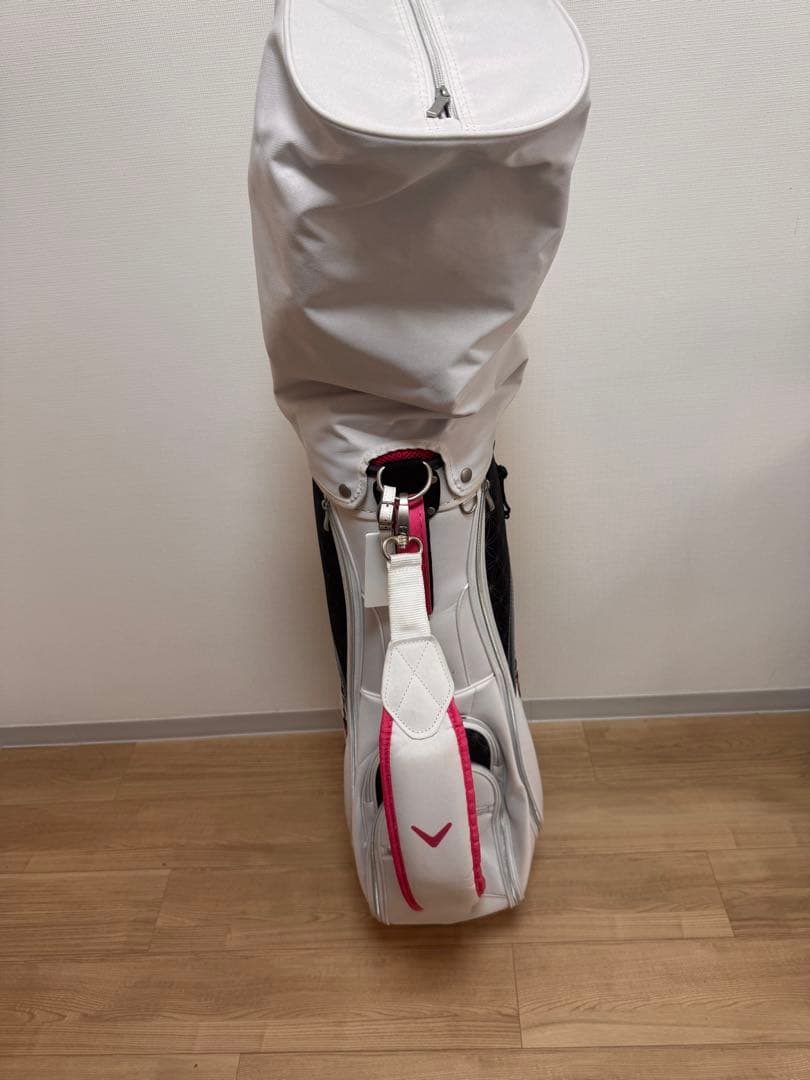 Callaway ソフトキャディバッグ ホワイト・ブラック・ピンク