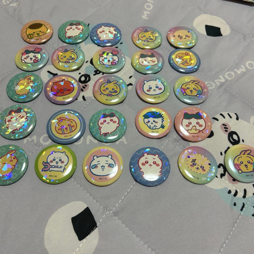 ちいかわ 韓国 ホログラム缶バッジ エラー品 まとめ売り