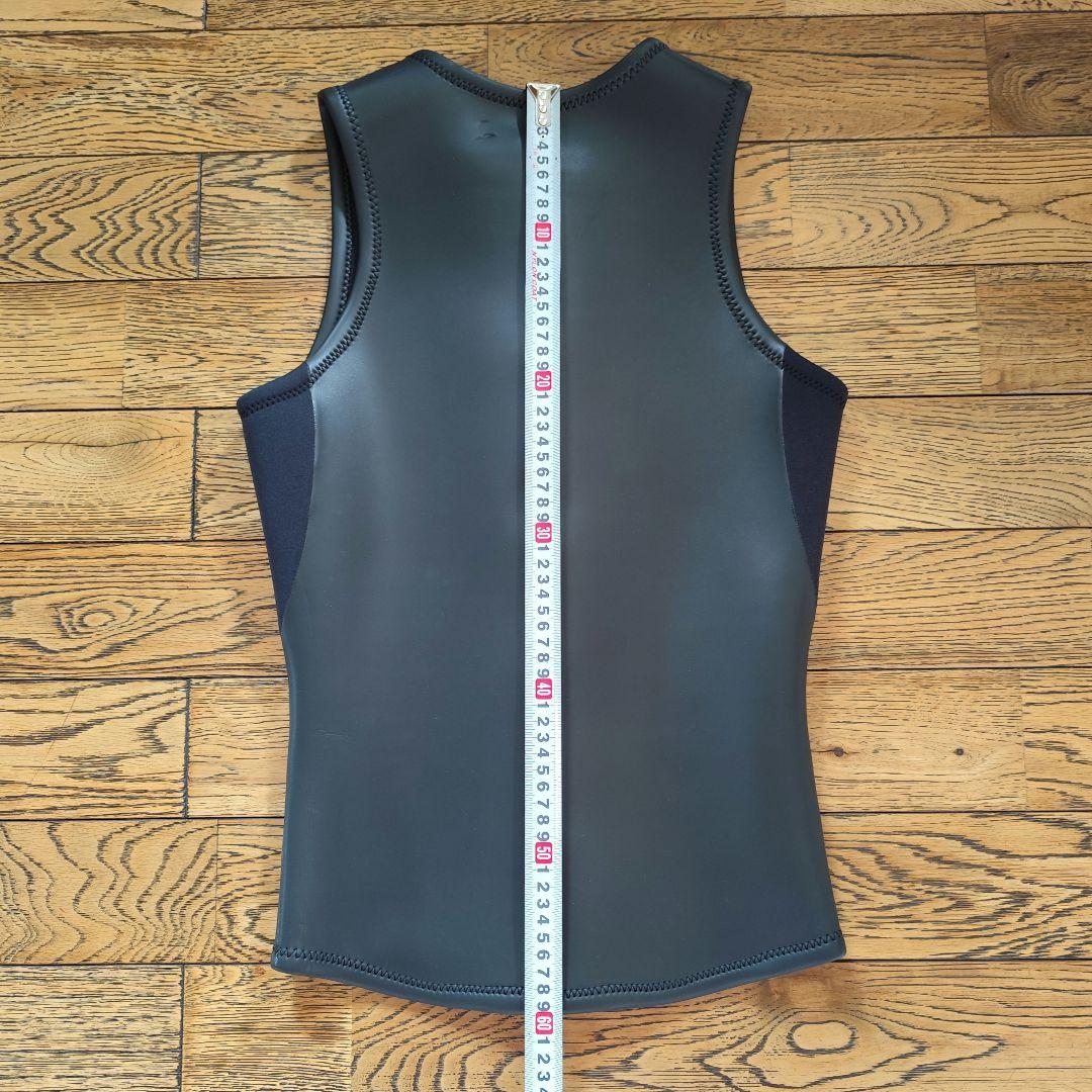 DEUS ラバーベスト 2mm メンズL タッパー サーフィン ウエットスーツ