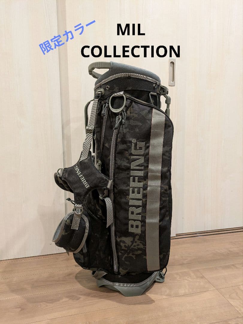 BRIEFING スタンドキャディバッグ CR-4 WOLF GRAY