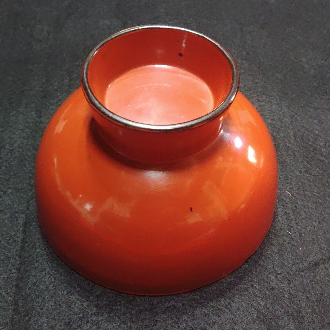 応量器　江戸初期　根来四つ椀二組完品　漆器