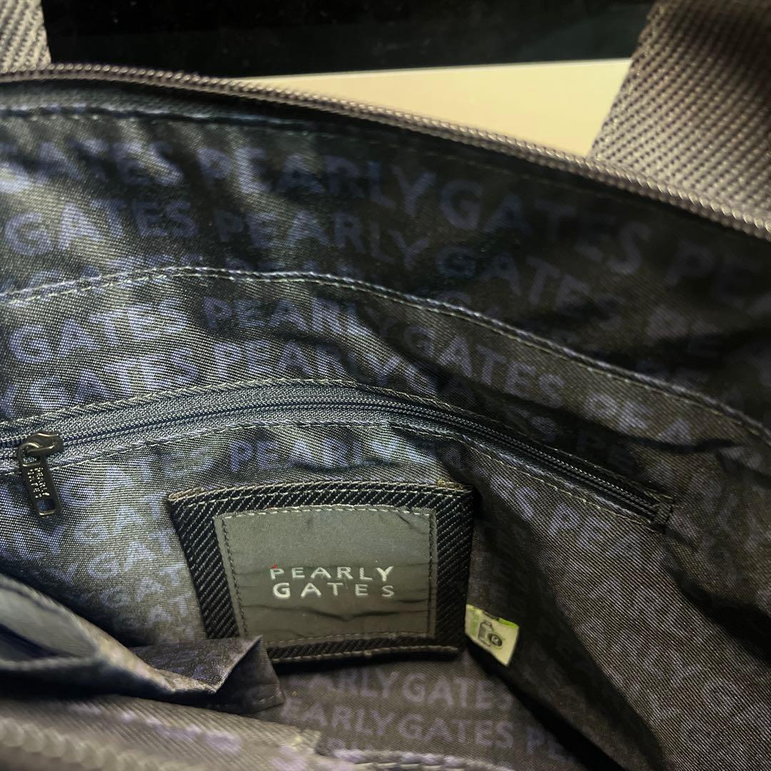 PEARLY GATES 黒 カートバッグ