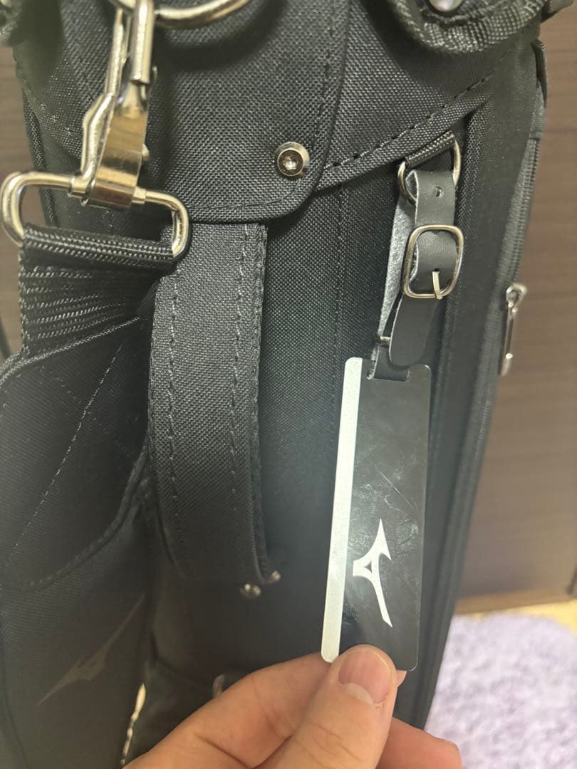 【美品】Mizuno BRX キャディバッグ 黒