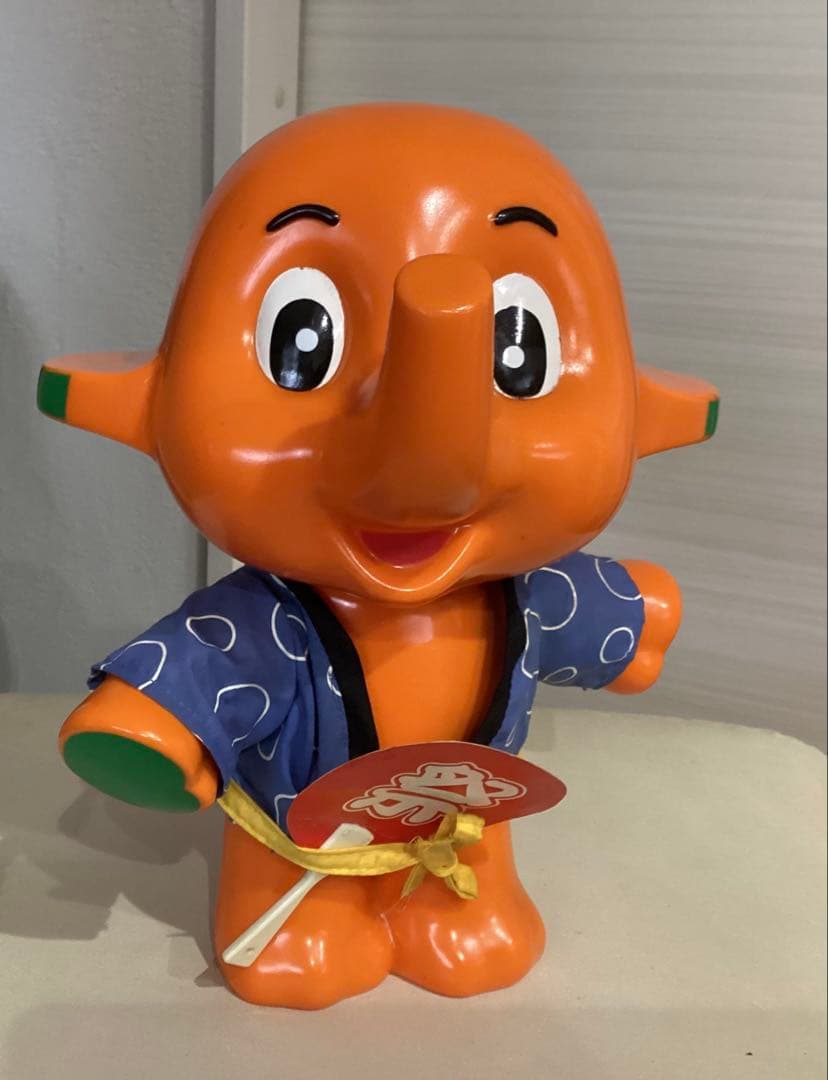 サトちゃん貯金箱　祭りバージョン　非売品サイズ約26cm
