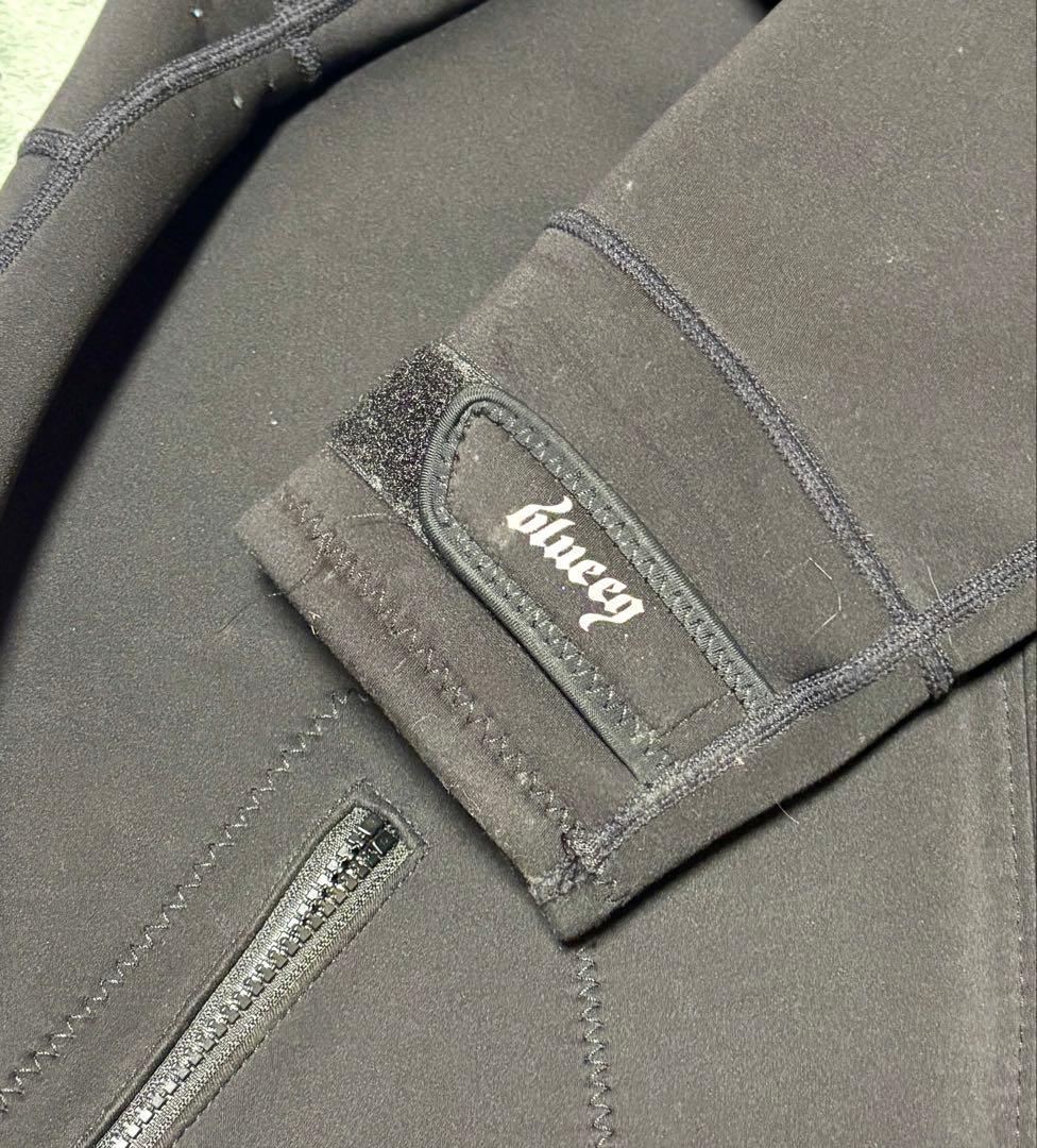 【最高峰】blueeq ブルイク フィールドコート L 黒 撥水 防寒 野球観戦