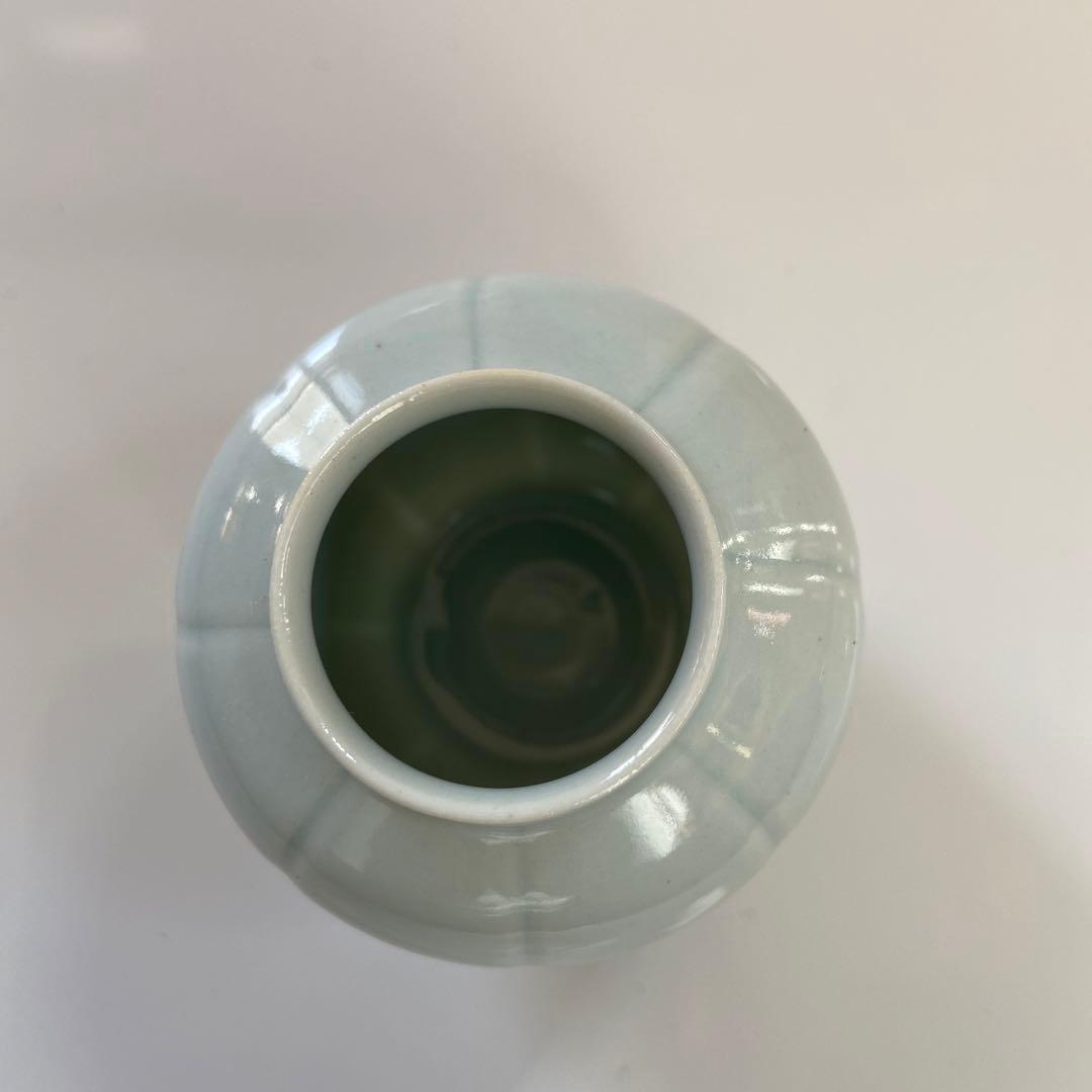 蔵出し！【茶道具】【　朴　仁源先生作　白磁阿古侘茶入　】