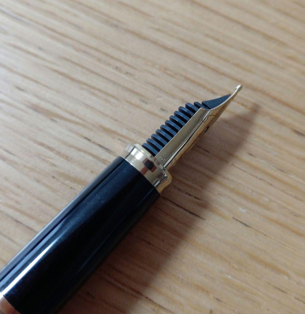 SAILOR　セーラー　万年筆　太字　TIGP　ブラック✕ゴールドカラー軸