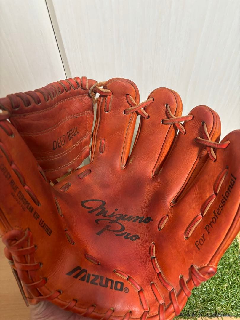 プロ支給品　実使用　日本製　ミズノプロ 内野手　 Mマーク　ビックM ミズノ