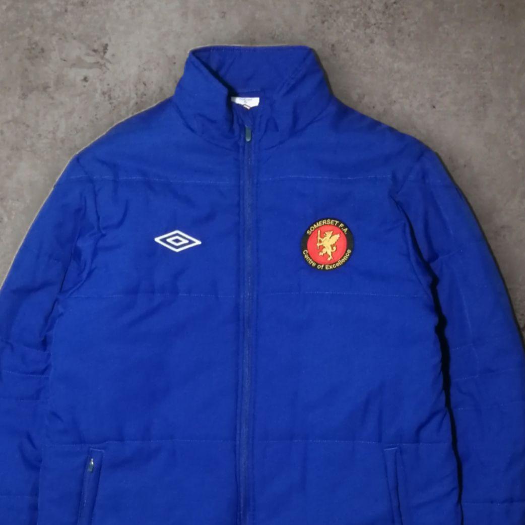 Umbro Somerset FA イングランド 中綿ジャケット ブルー L
