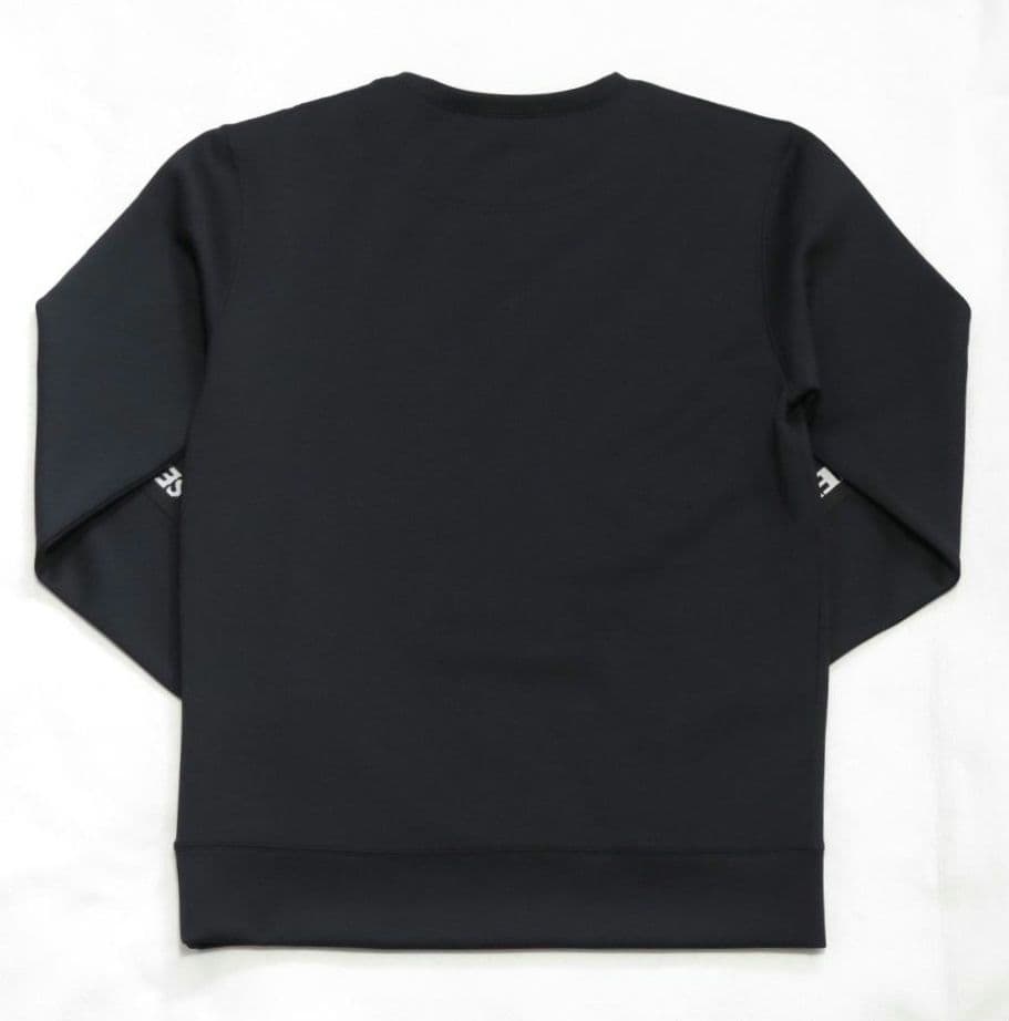 BRIEFING GOLF✕WIND AND SEAサイドロゴラインクルーネック