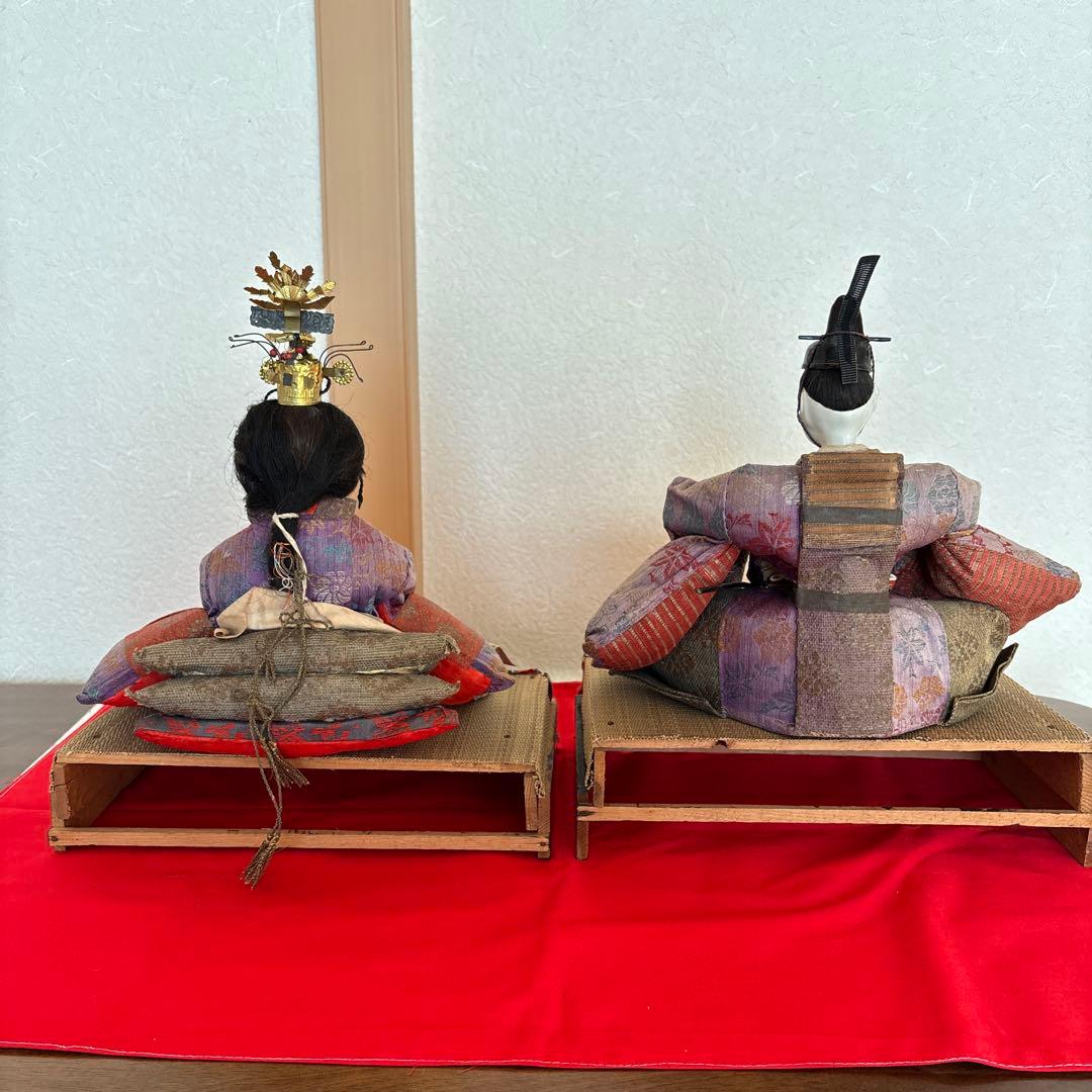 大正 昭和初期 雛人形 アンティーク 骨董 レトロ 戦前 ひな人形