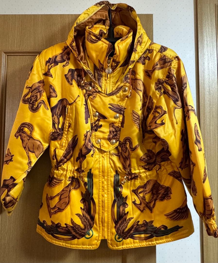 ⭐︎希少　KENSHO ABE スキーウェア　動物プリントジャケット&パンツ