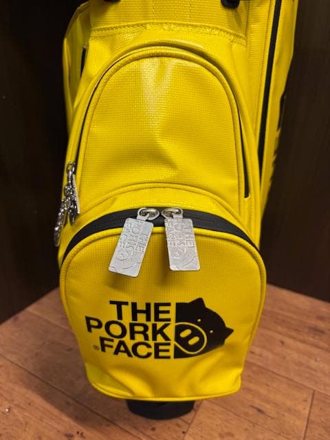 新品 THE PORK FACE キャディバッグ イエロー