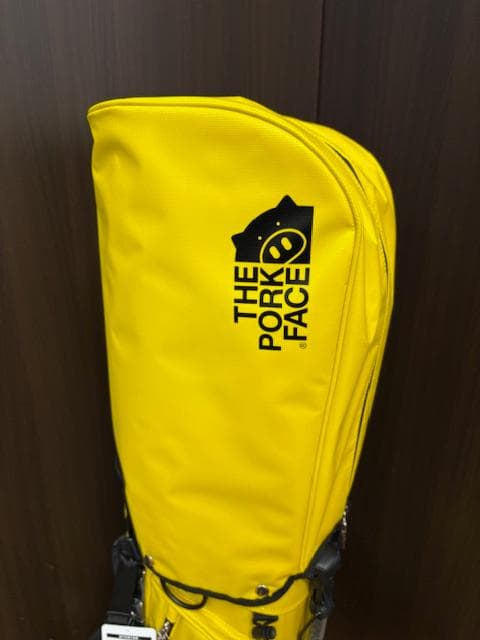 新品 THE PORK FACE キャディバッグ イエロー
