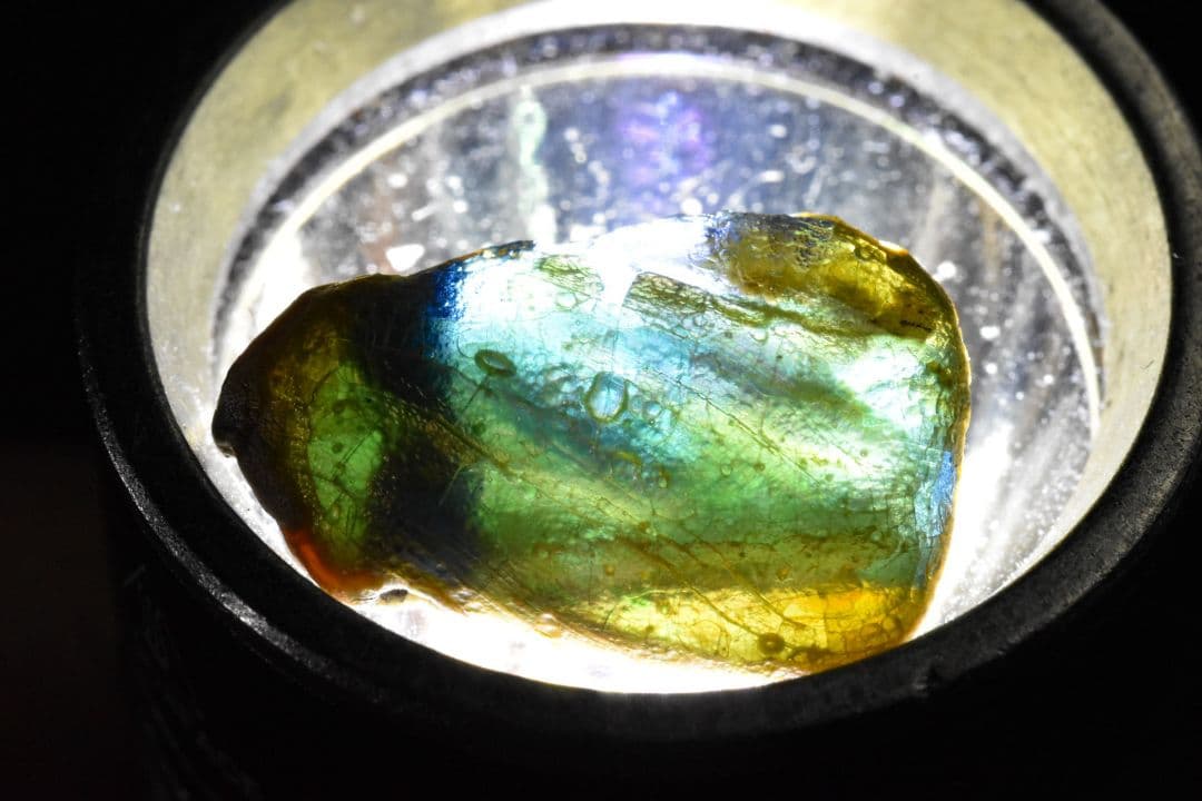 銀化ローマングラスビーズ