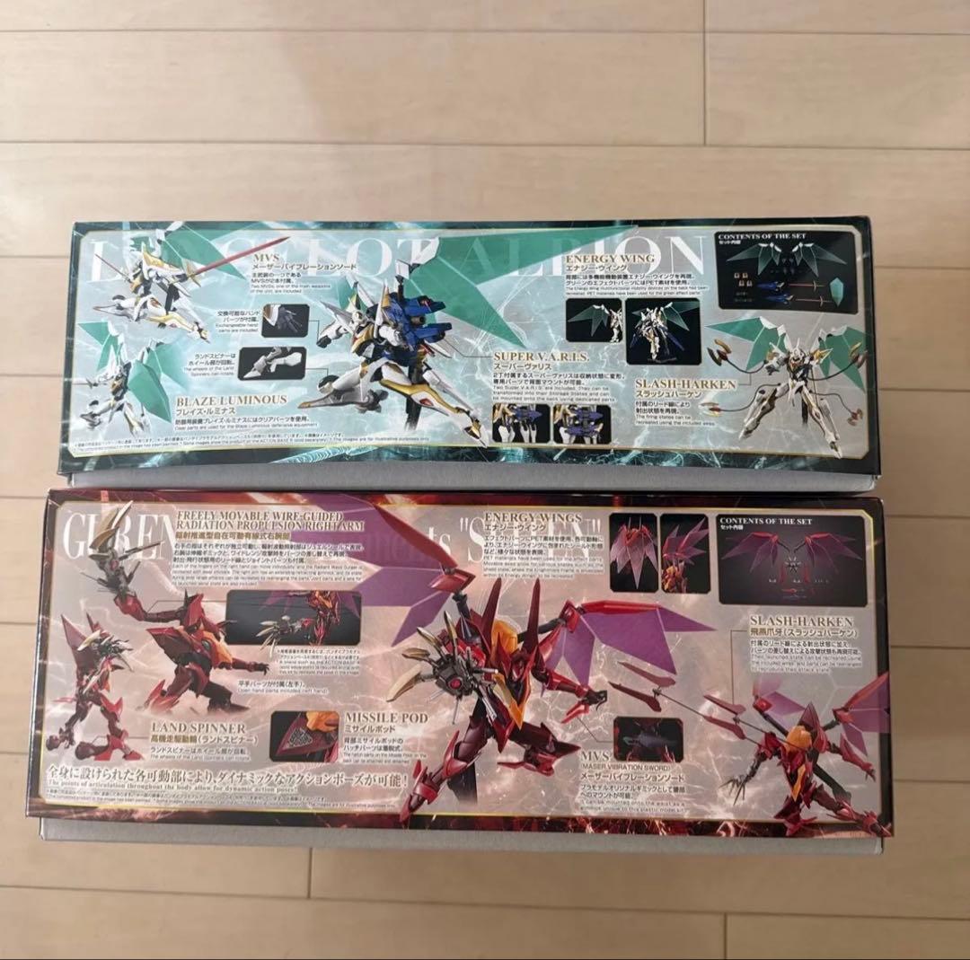 HG ランスロット・アルビオン 紅蓮聖天八極式　セット　コードギアス