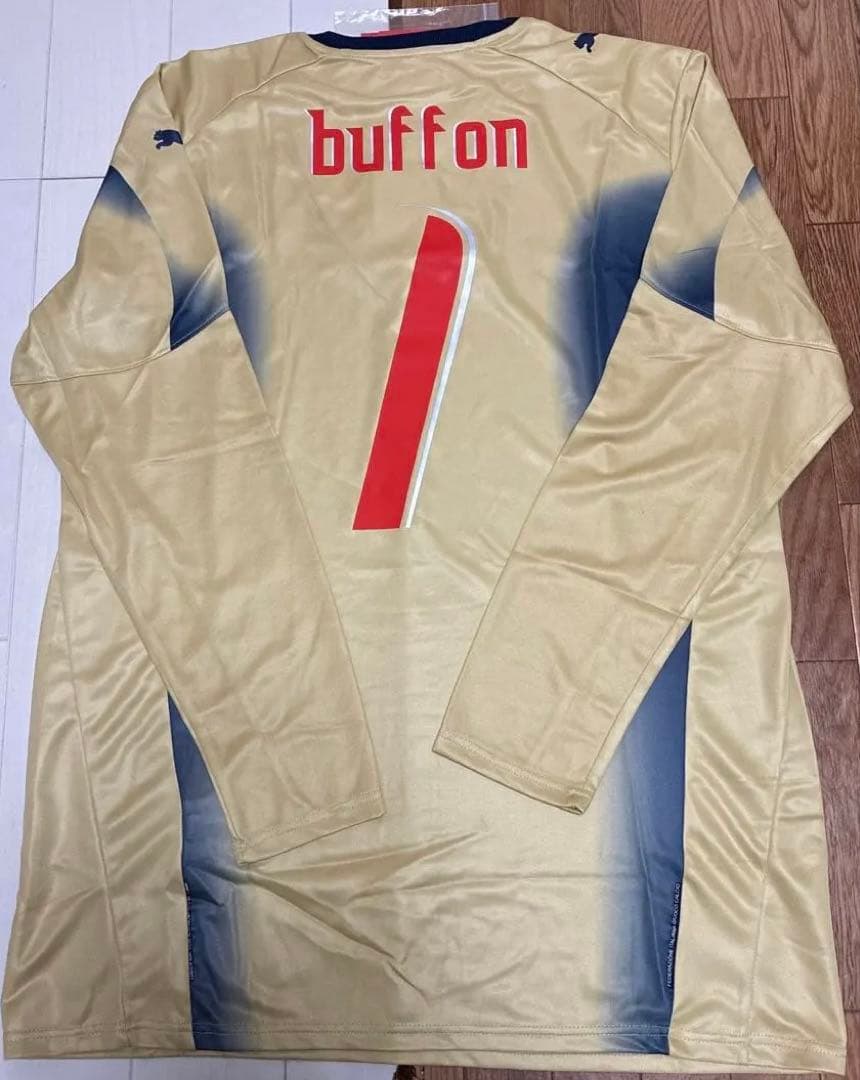 ★新品未使用★2006 イタリア代表　GK ユニフォーム　ブッフォン選手