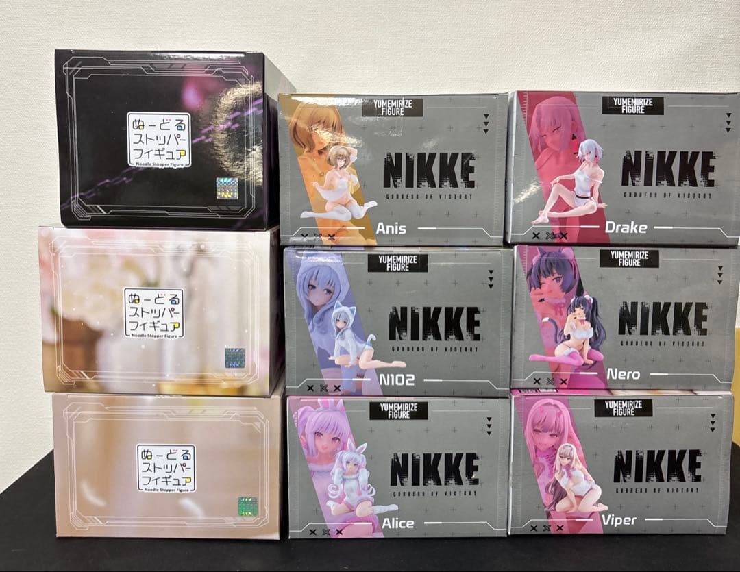 プライズフィギュア　勝利の女神NIKKE　9点セット