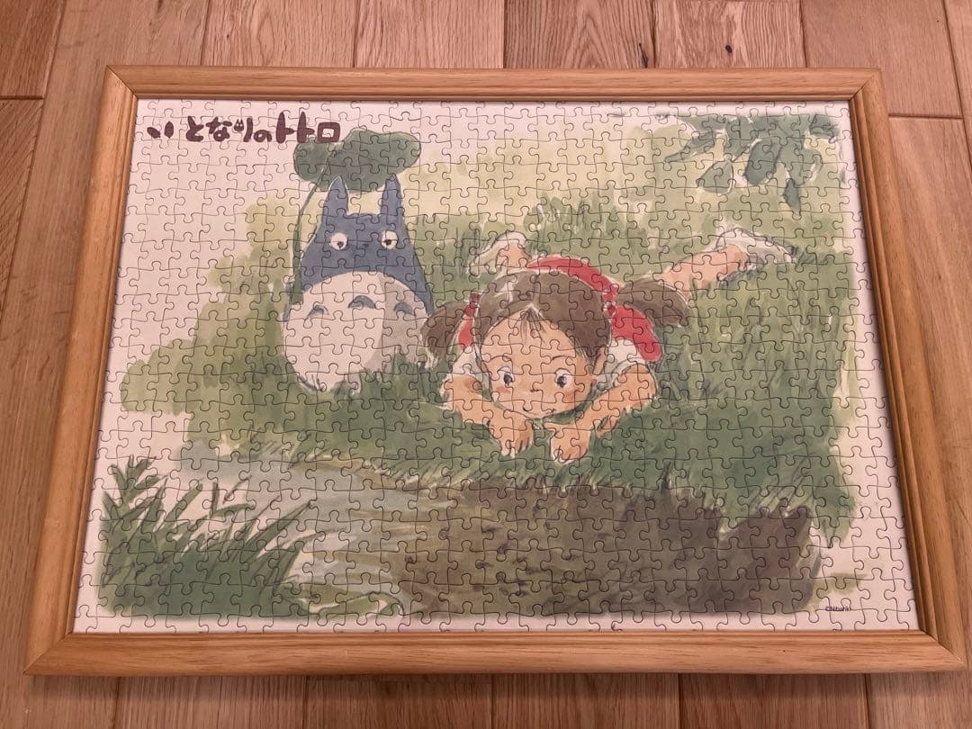 となりのトトロ ジグソーパズル 木製フレーム 完成品 500ピース