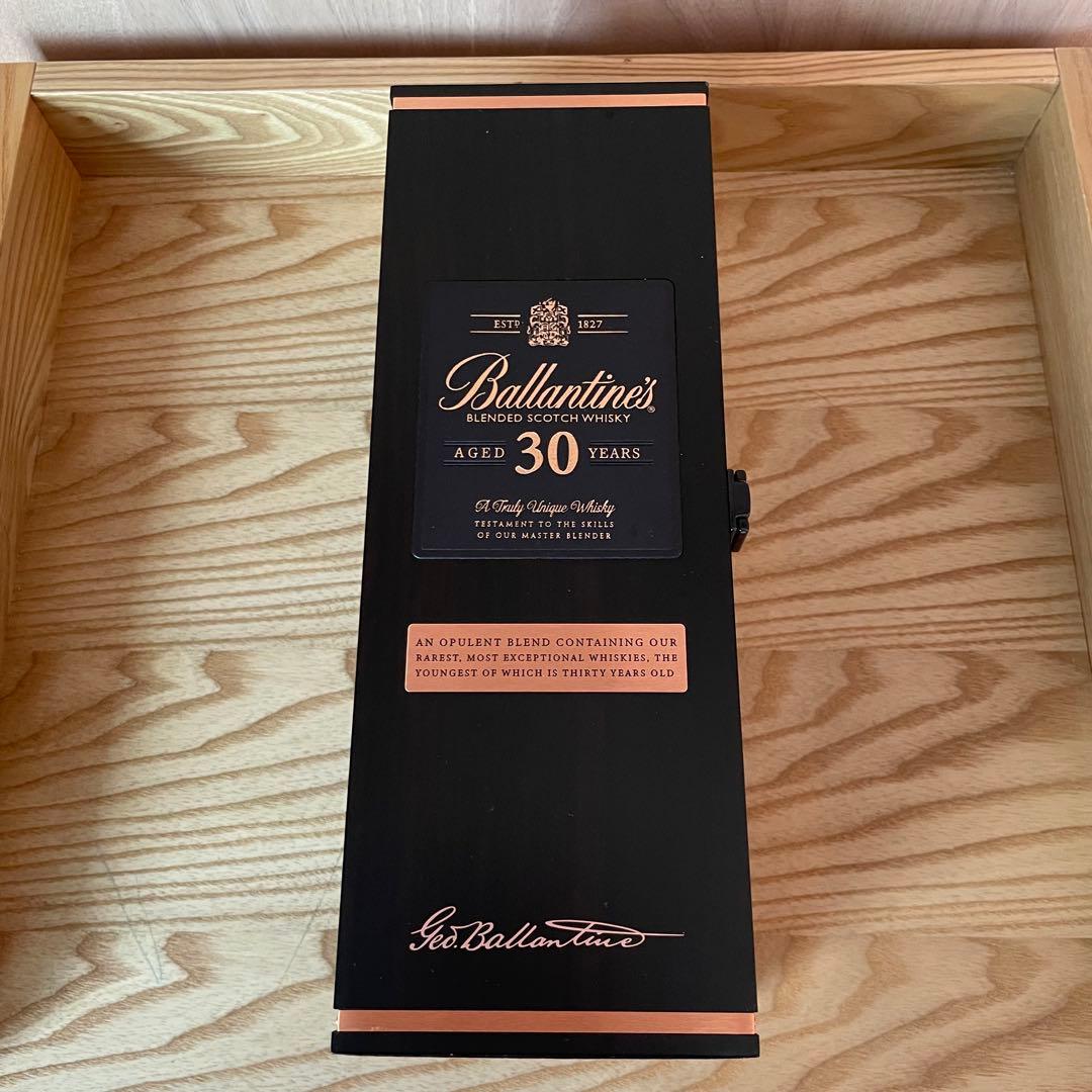 Ballantine's 30年 バランタイン スコッチウイスキー★木箱入り