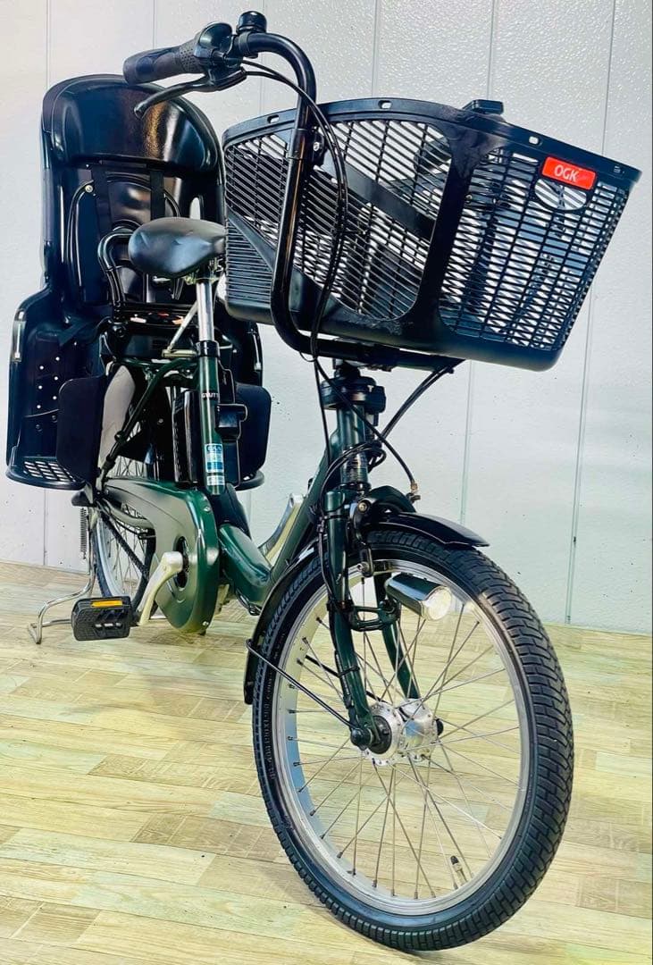 2983パナソニック12アンペア　3人乗り対応子供乗せ　電動アシスト自転車