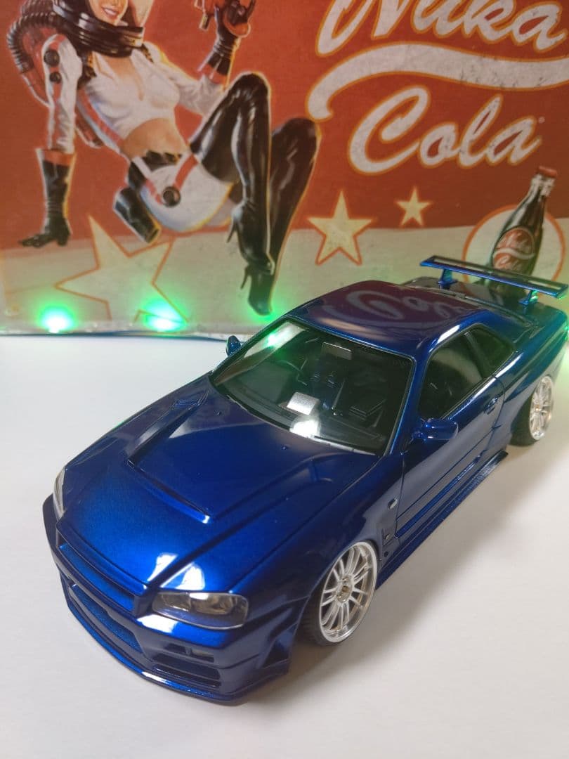 ワイルドスピード MAX ブライアン GT-R R34 カスタム スタンス仕様