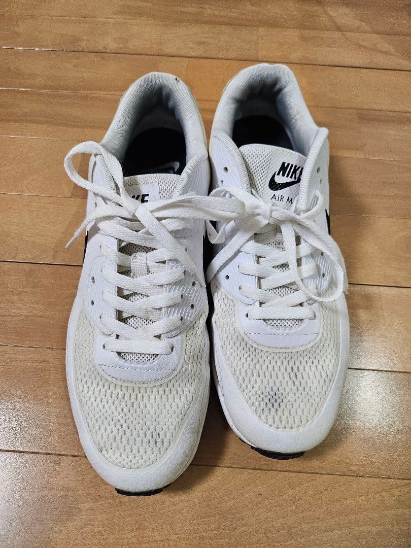 ナイキ エアーマックス90/ホワイト シューズ/ゴルフ用/スパイク無し/29㎝