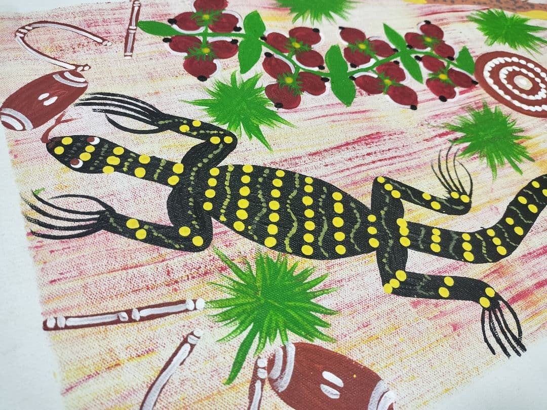 Roslyn Briscoe作 アボリジニアート