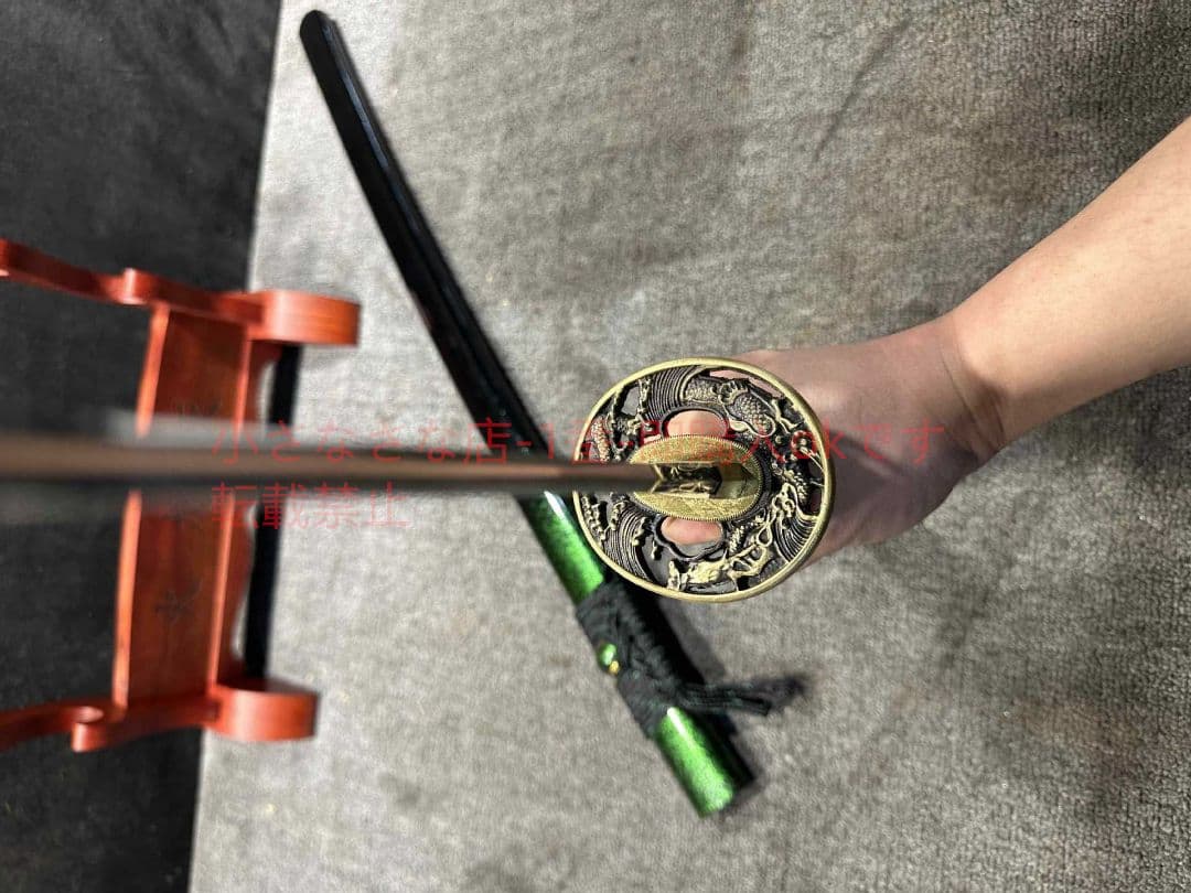 武士は刀を打って竜に臥す  古兵器 武具 刀装具 日本刀 模造刀 居合刀