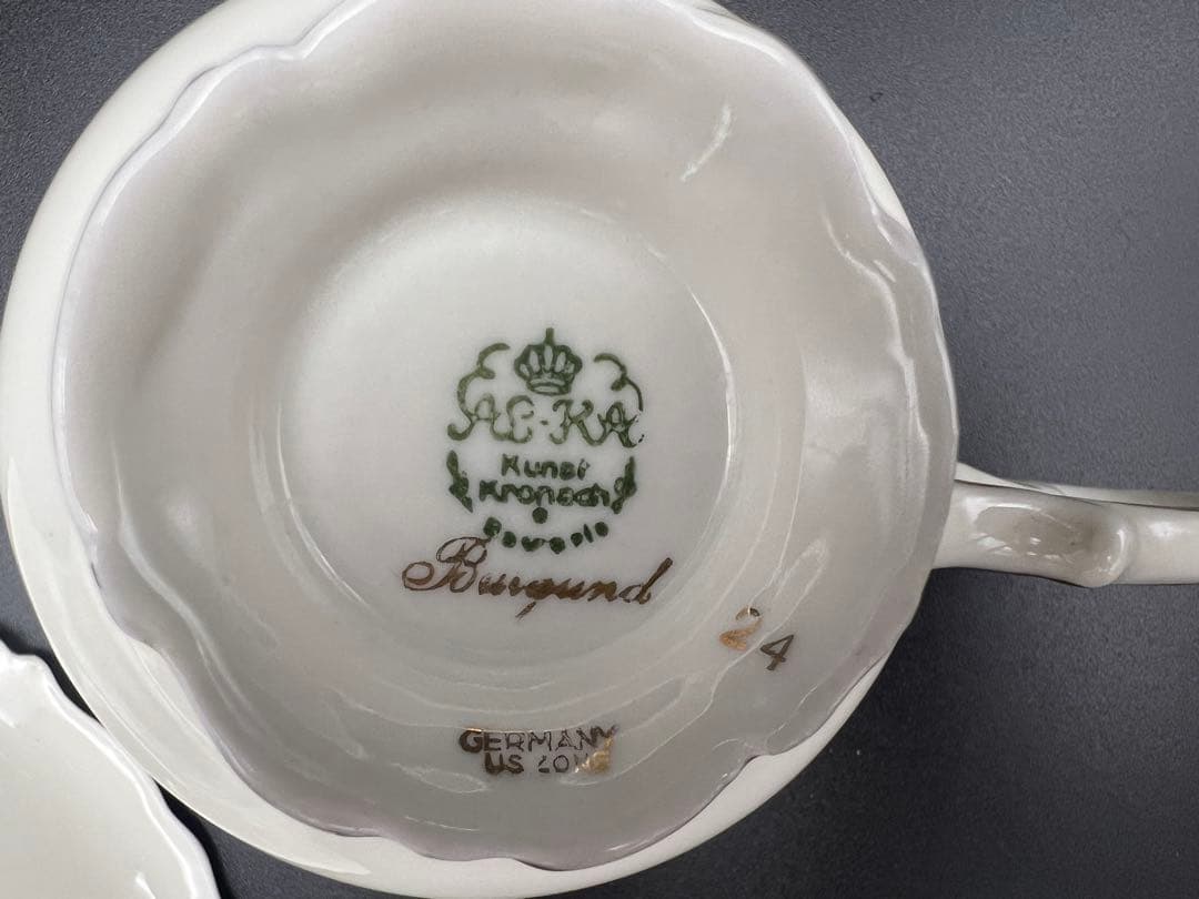 ティーカップとソーサー