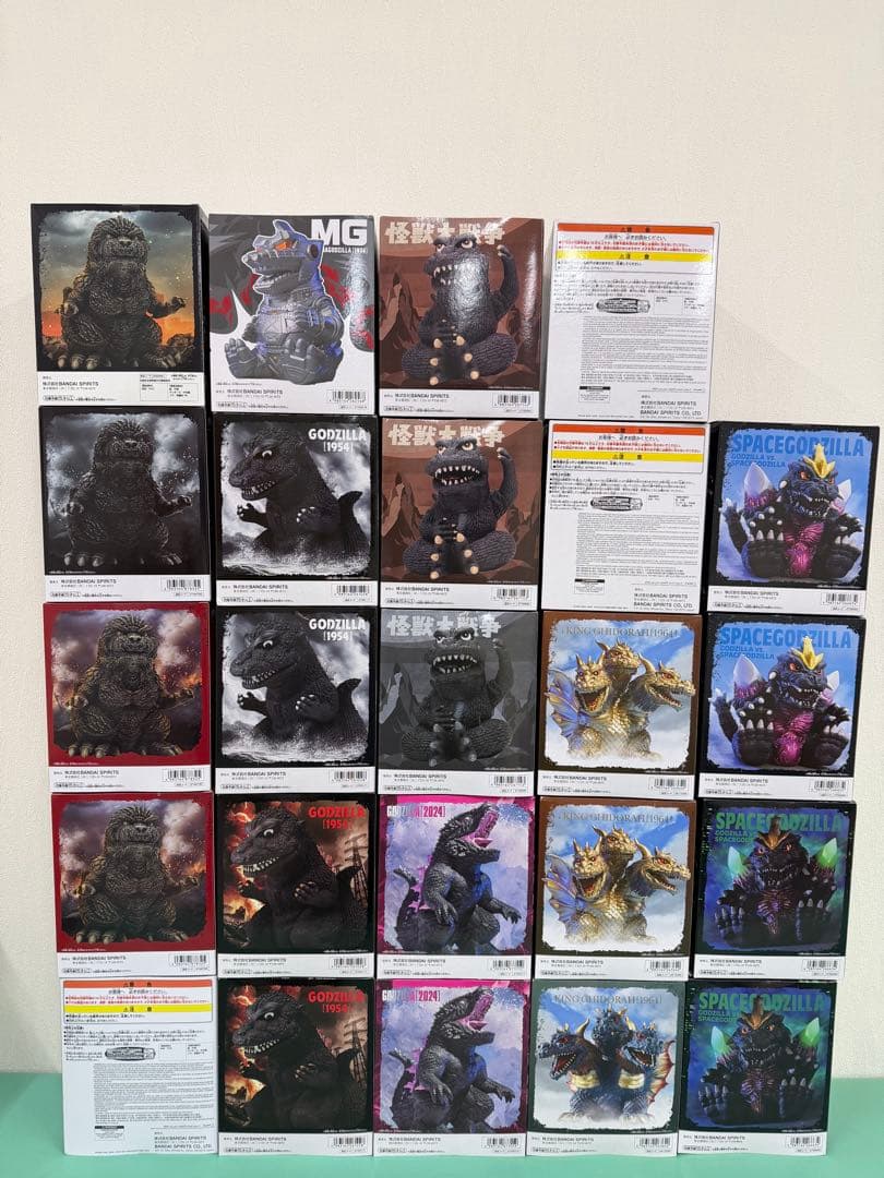 ゴジラ　鎮座獣　24点まとめ売り　東宝怪獣シリーズ　フィギュア