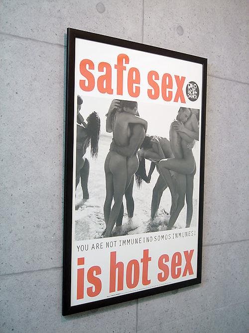 Safe Sex is Hot ブルース ウェーバー アートポスター