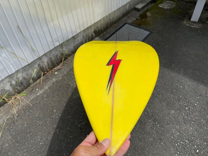 【ライトニングボルト】レトロサーフボード USED 6’4