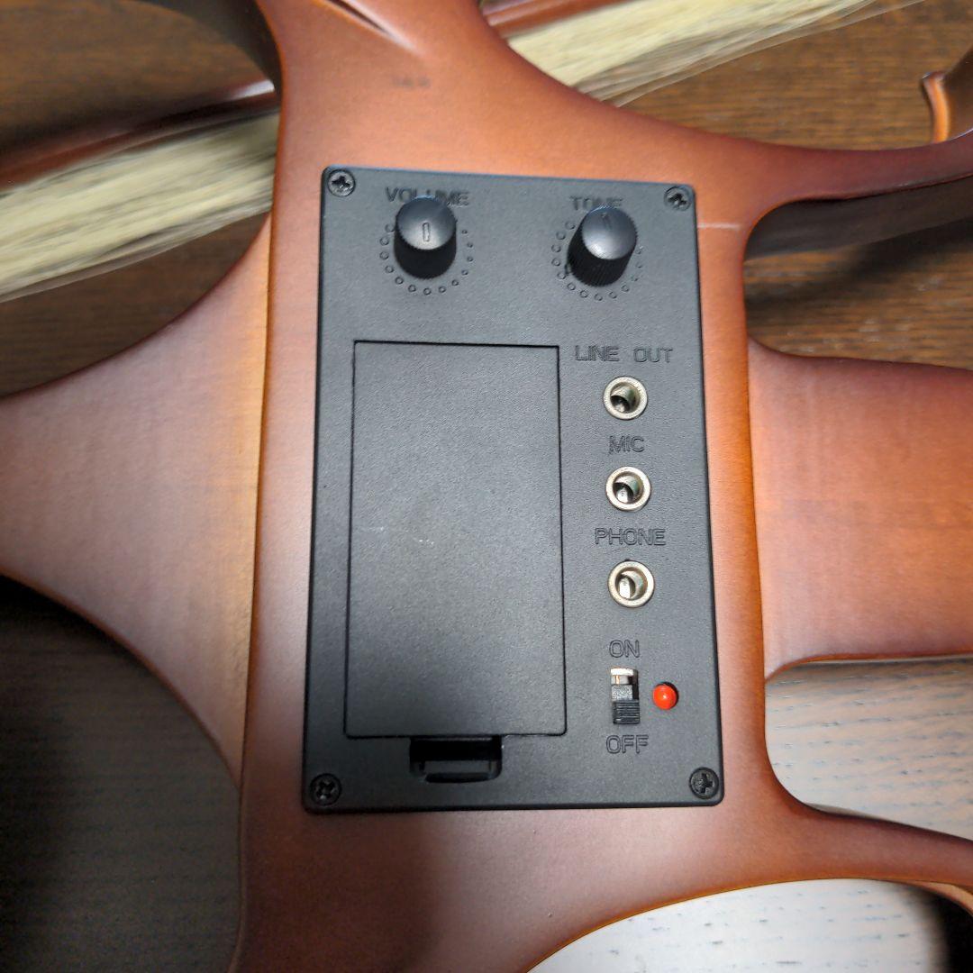 エレクトリックバイオリン 　ケース付き　キクタニ　esv 380