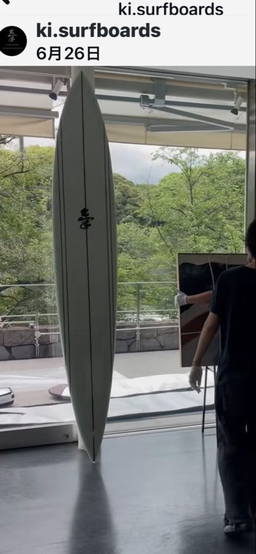 氣サーフボード　9'6グライダー　クラークフォーム