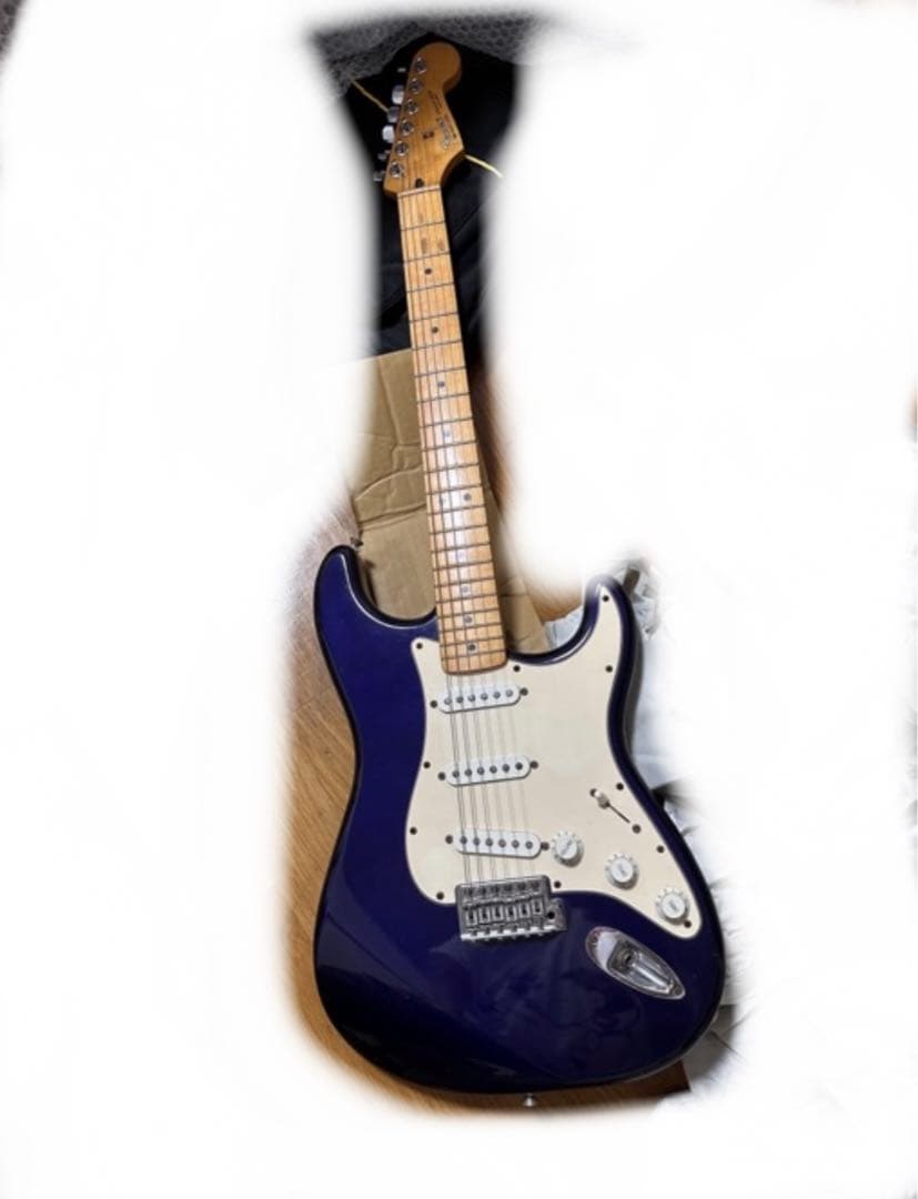 fender stratocaster mexio メタリックブルー