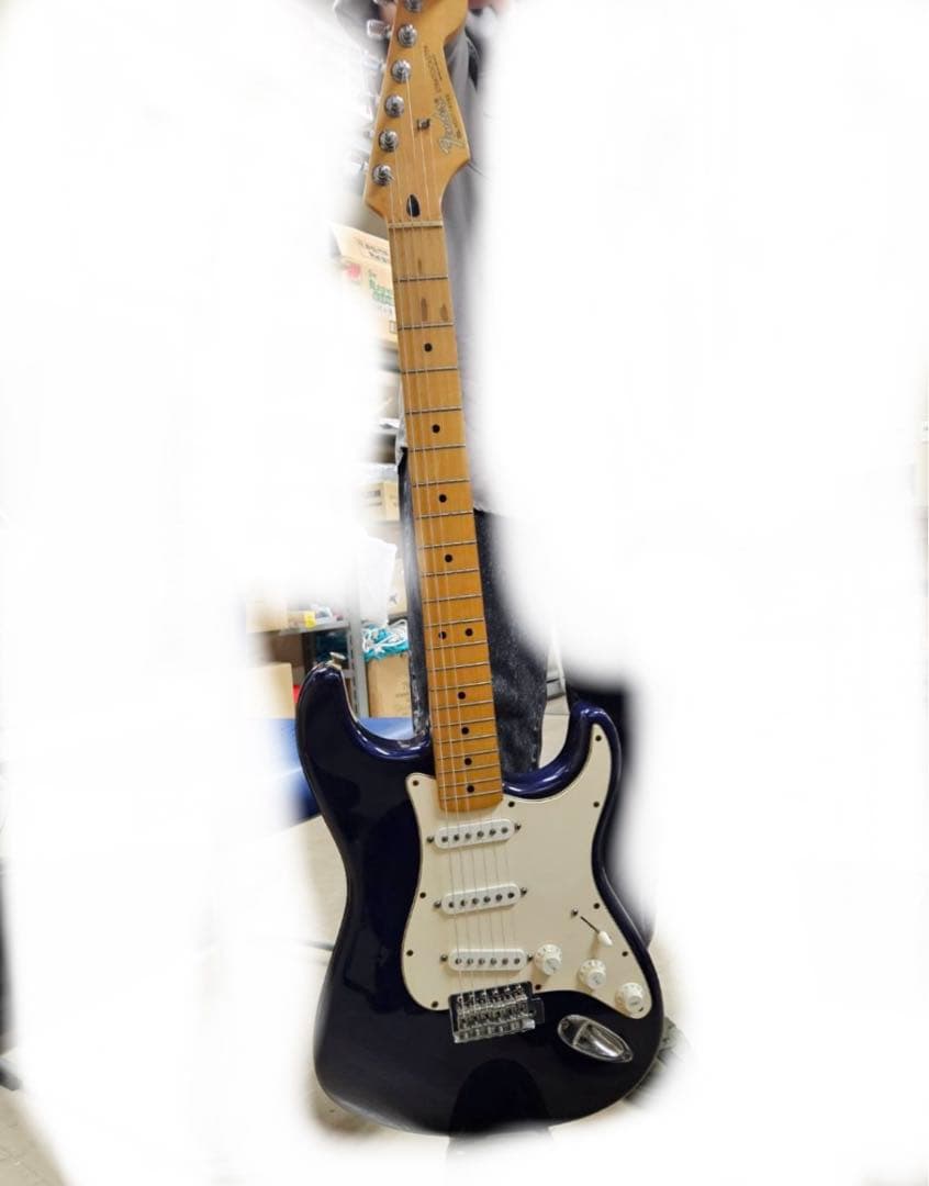 fender stratocaster mexio メタリックブルー