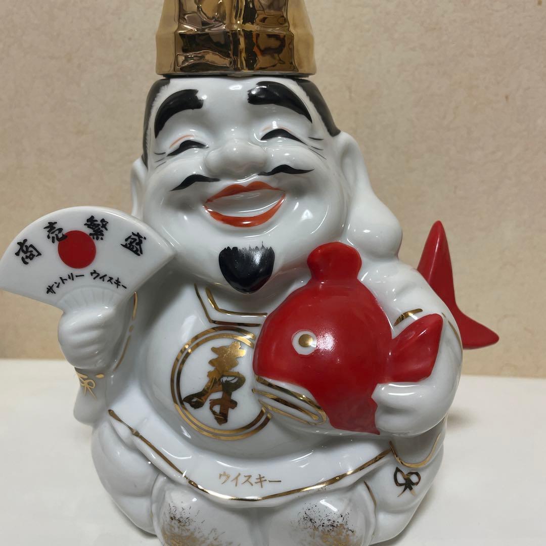 サントリー 山崎 商売繁盛 陶器ボトル 600ml 43%